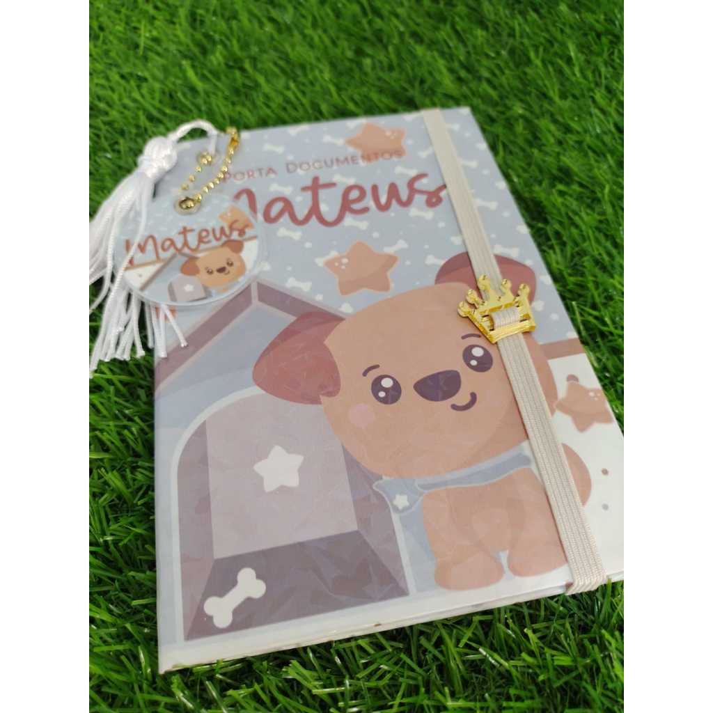 Porta Documentos Bebê Cachorro A6(pequeno)