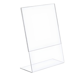 Display Expositor L 10 x 15cm Acrílico Pix Qr Code Cardápio Balcão Mesa Restaurante em Oferta na Shopee