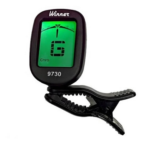 Afinador Cromatico com Clip WA-29 Winner