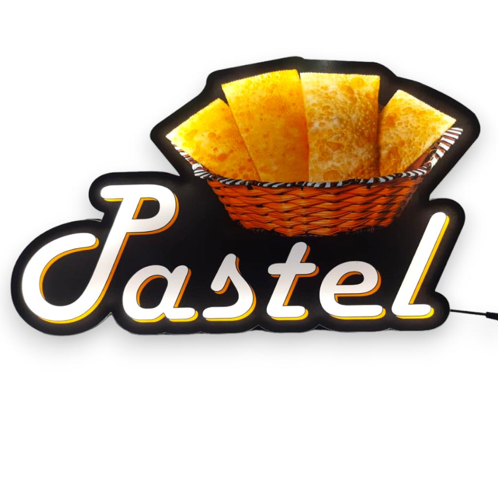 Placa Luminosa Led Pastel 2x31x52cm em Oferta na Shopee