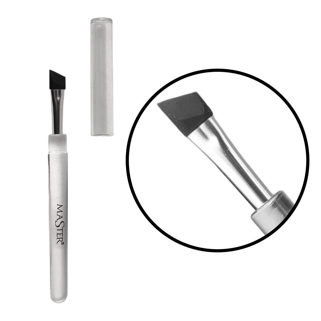 Pincel De Silicone Profissional P/ Lash Lifting Preto Master em Oferta na Shopee