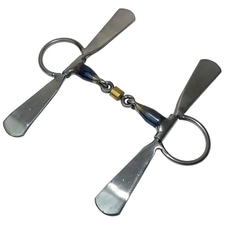 Bridão Tala com Salivador Embocadura de Luxo pra Cavalo