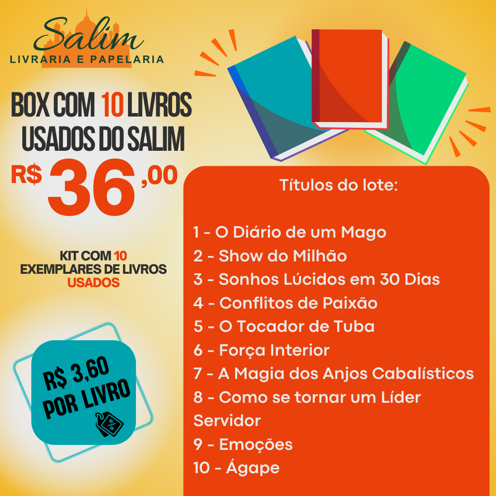 10 Livros Usados - AUTO-AJUDA - Bons Títulos - Leia na Descrição - Diversos Autores