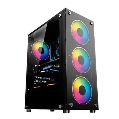 PC GAMER DESTROYER INTEL CORE I5 10400F/16GB RAM/SSD 240GB/600W 80 PLUS/NVIDIA RTX 4060 8GB/4 FANS
