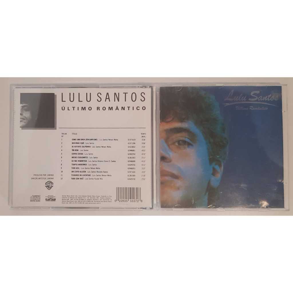 CD Lulu Santos Último Romântico