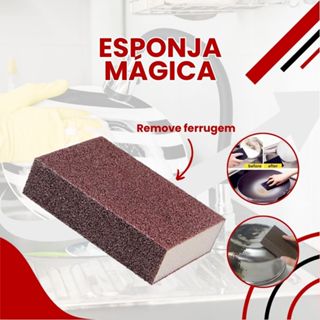 Esponja Mágica Limpa Forno Panelas Inox Removedor Ferrugem