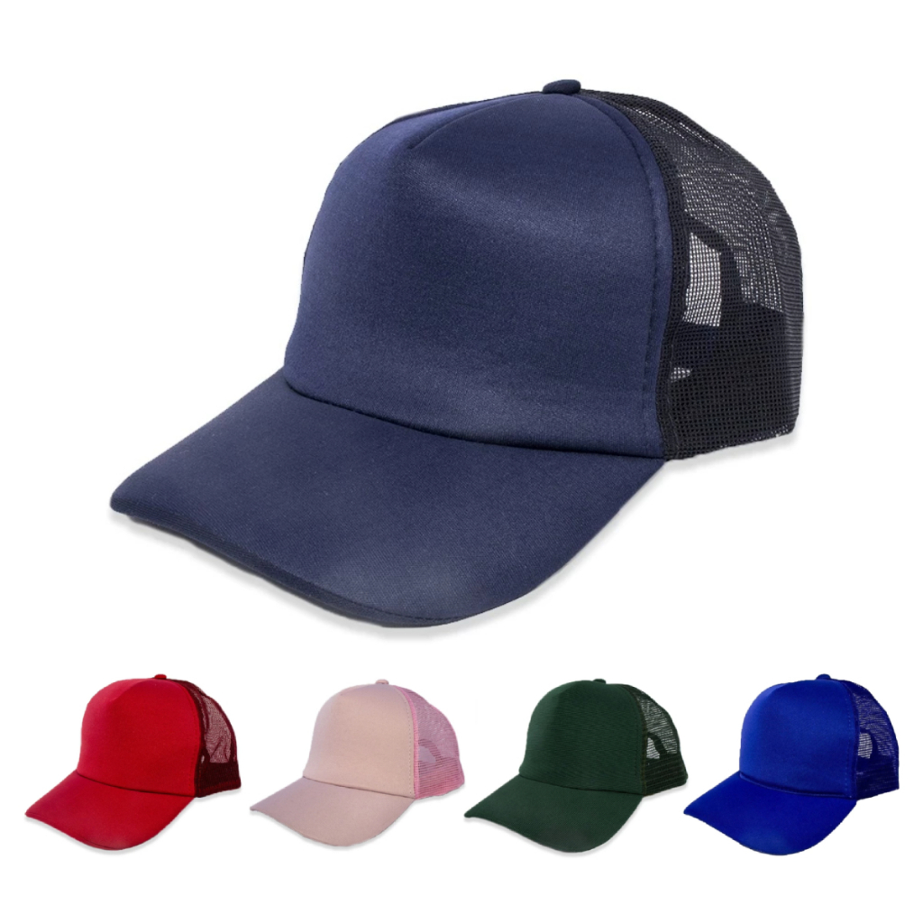 Boné Aba Curva Unissex Trucker Liso Cores Sortidas - Fashion Accessories