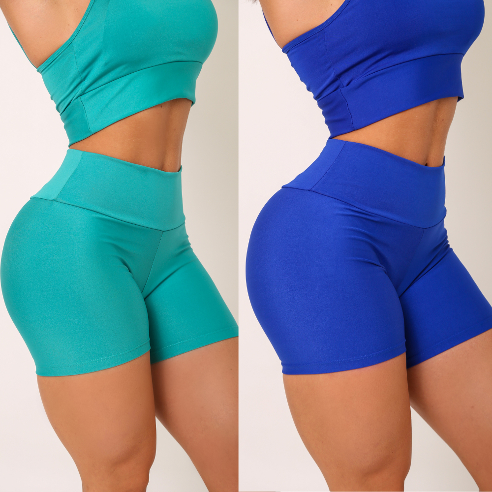 Kit 2 Short Legging Feminino em Oferta na Shopee