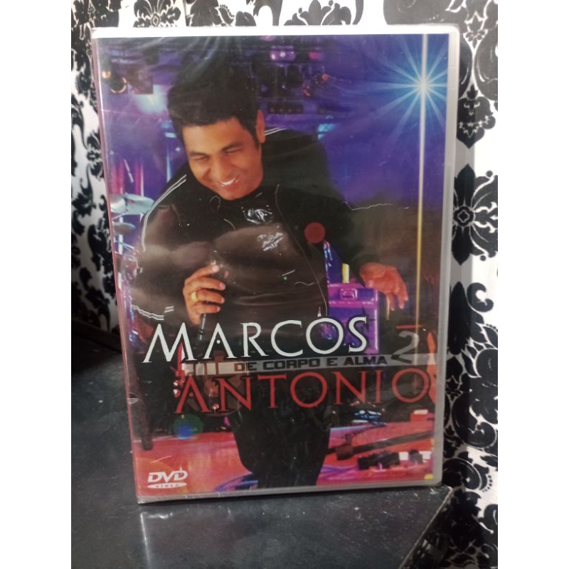 DVD Marcos Antônio De corpo e alma 2