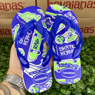 Chinelo Infantil Havaianas Original Athletic Kids Azul Oficial Criança Confortavel Dia a Dia em Oferta na Shopee