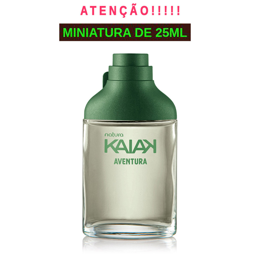 Perfume Kaiak Aventura Masculino Miniatura 25ml Natura para Homem