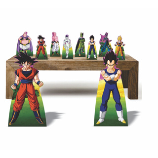 Dragon Ball Z Kit 10  Decoração de mesa e chão de Festa Infantil - Kit Enfeites kit festa em Oferta na Shopee