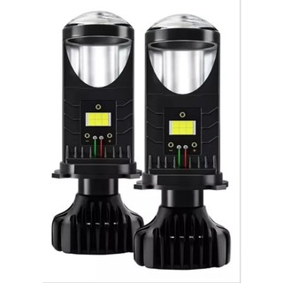 Lâmpada H4 LED Par Tipo Mini Projetor 6000k