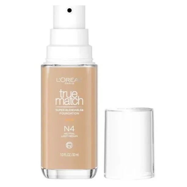 Base de maquiagem líquida L'Oréal Paris True Match Super-Blendable tom n4 neutral light medium - 30mL
