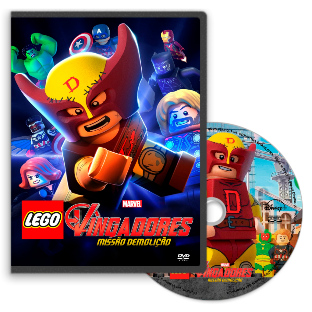 DVD - LEGO Vingadores: Missão Demolição (2024) (Dual Áudio)