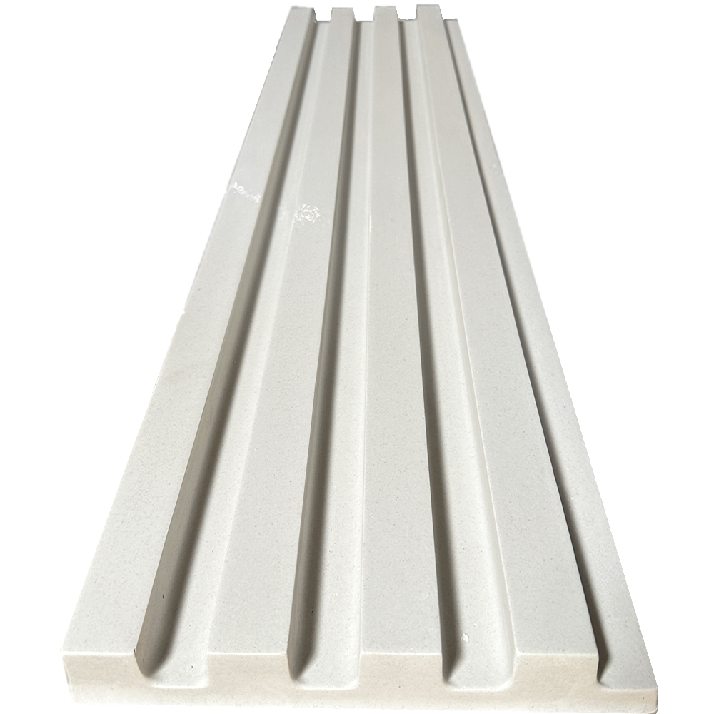 Forma 3d Molde Ripado Gigante 100x28cm ABS 2mm Forma Para gesso/Cimento 3d IN518