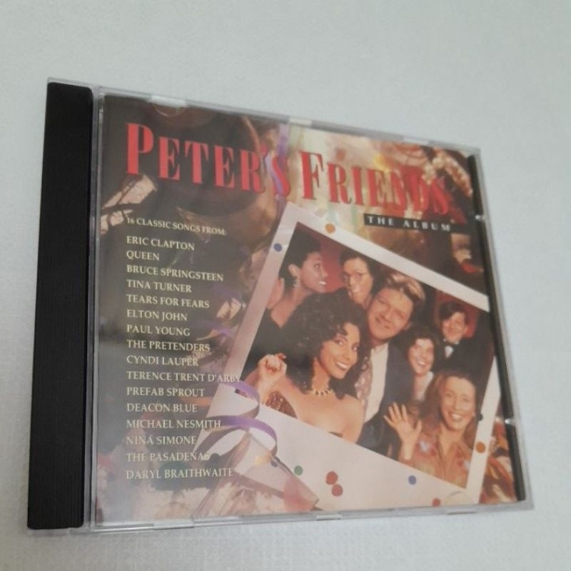 CD Peter's Friends - Soundtrack - Queen Tears For Fears Cyndi Lauper Pretenders Bruce Springsteen Tina Turner Elton John