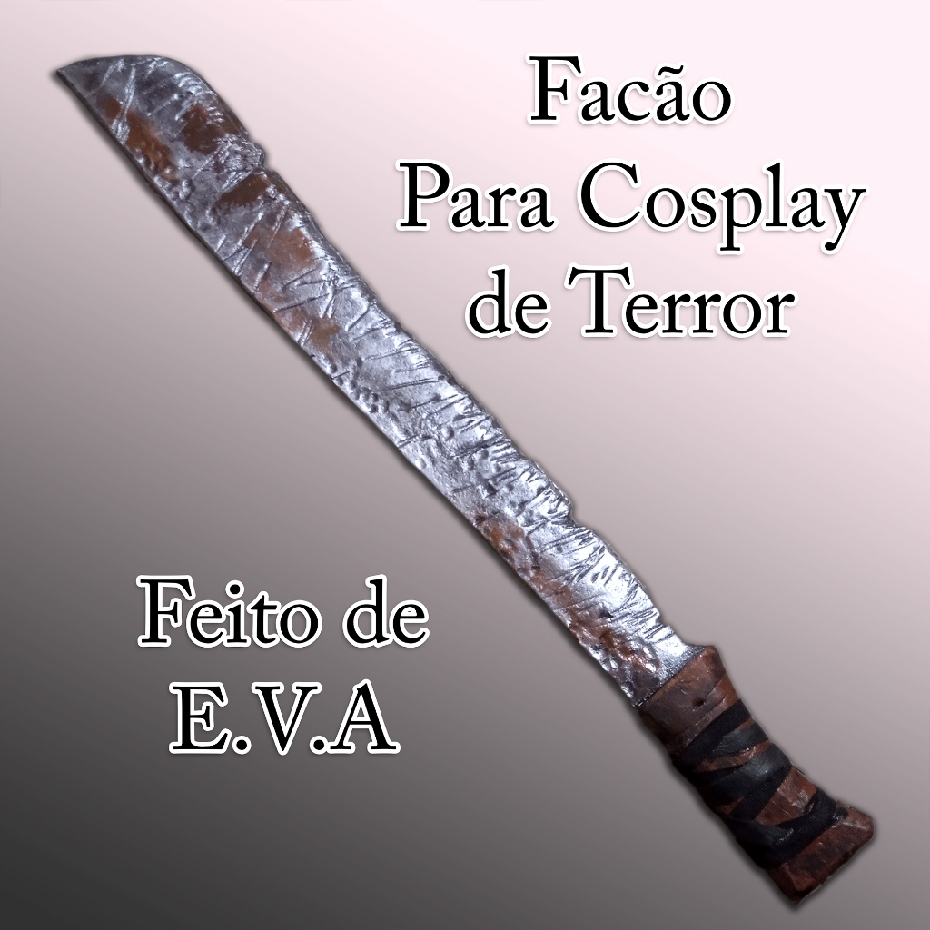 Facão Machete Pós Apocalipse The Last Of Us The Walking Dead Cosplay Fantasia Terror