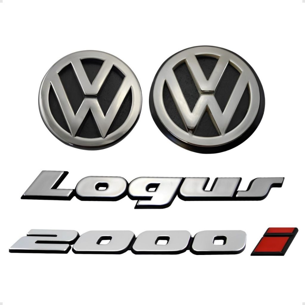 Emblemas Logus 2000 I Vw Grade E Vw Mala