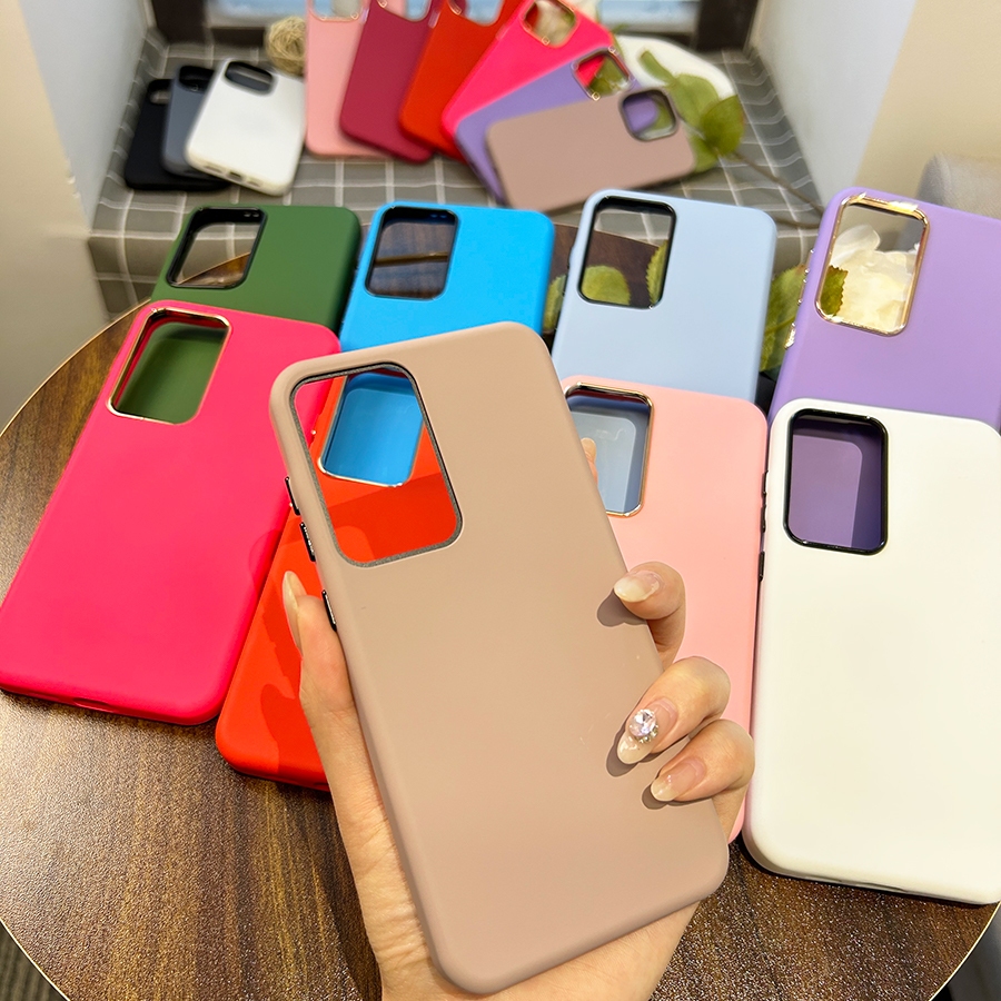 Capa KIT 5 10 20 Veludo silicone para Samsung A35 A50 A50S A51 A52 A52S A53 5G A55 A54 5G A71 A73 5G Resistente a quedas