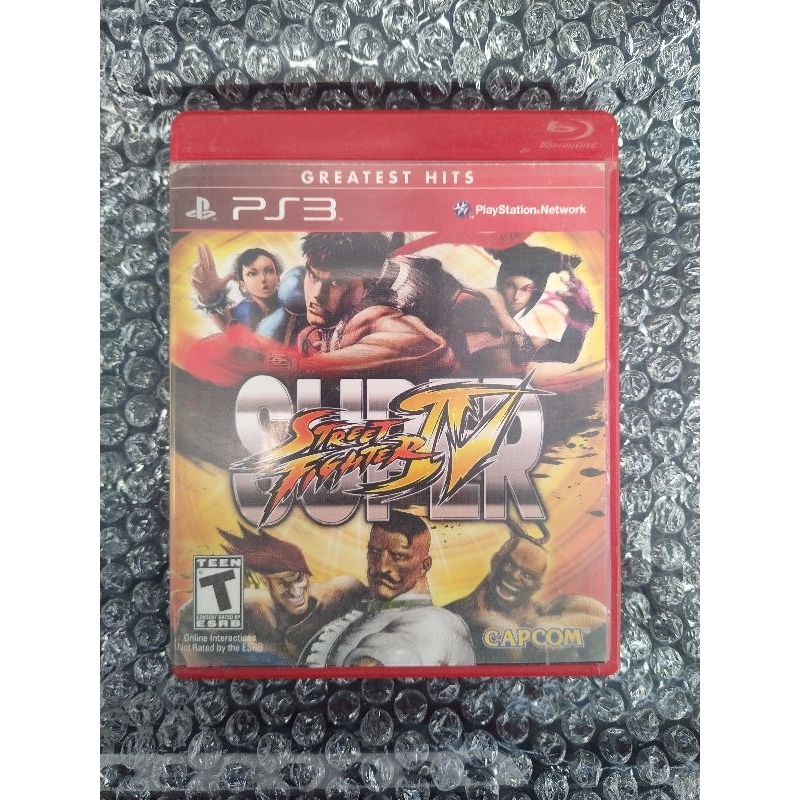 Super Street Fighter 4 Ps3 mídia física