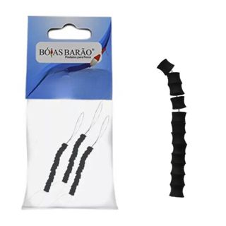 Stop Borrachinha Regulador Amortecedor De Linha Para Chumbada e Boia Com 3 Fieiras Nº4 Ref 577 em Oferta na Shopee