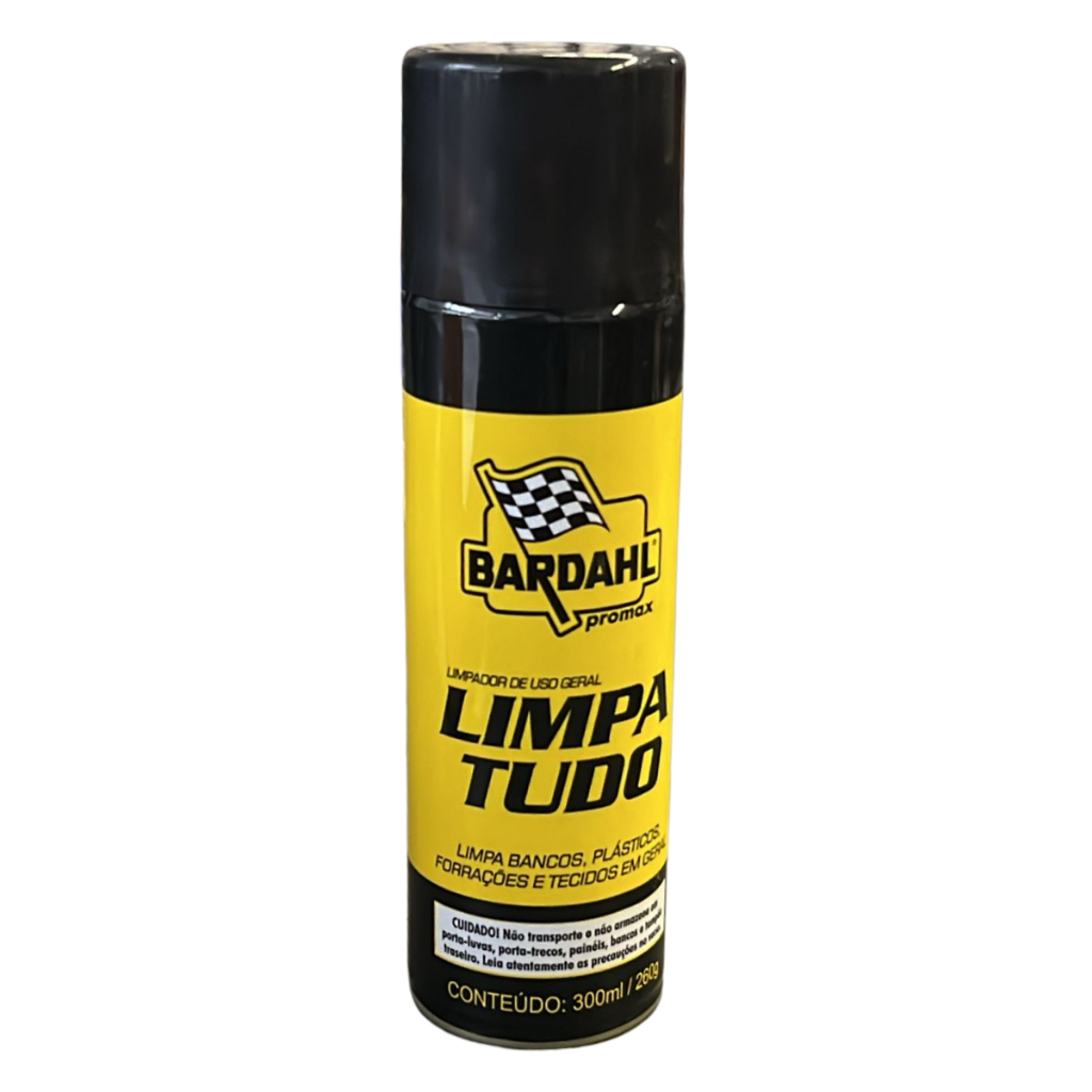 HIGIENIZADOR SPRAY LIMPA BANCOS PLÁSTICO INTERNO BARDAHL LIMPA TUDO em Oferta na Shopee