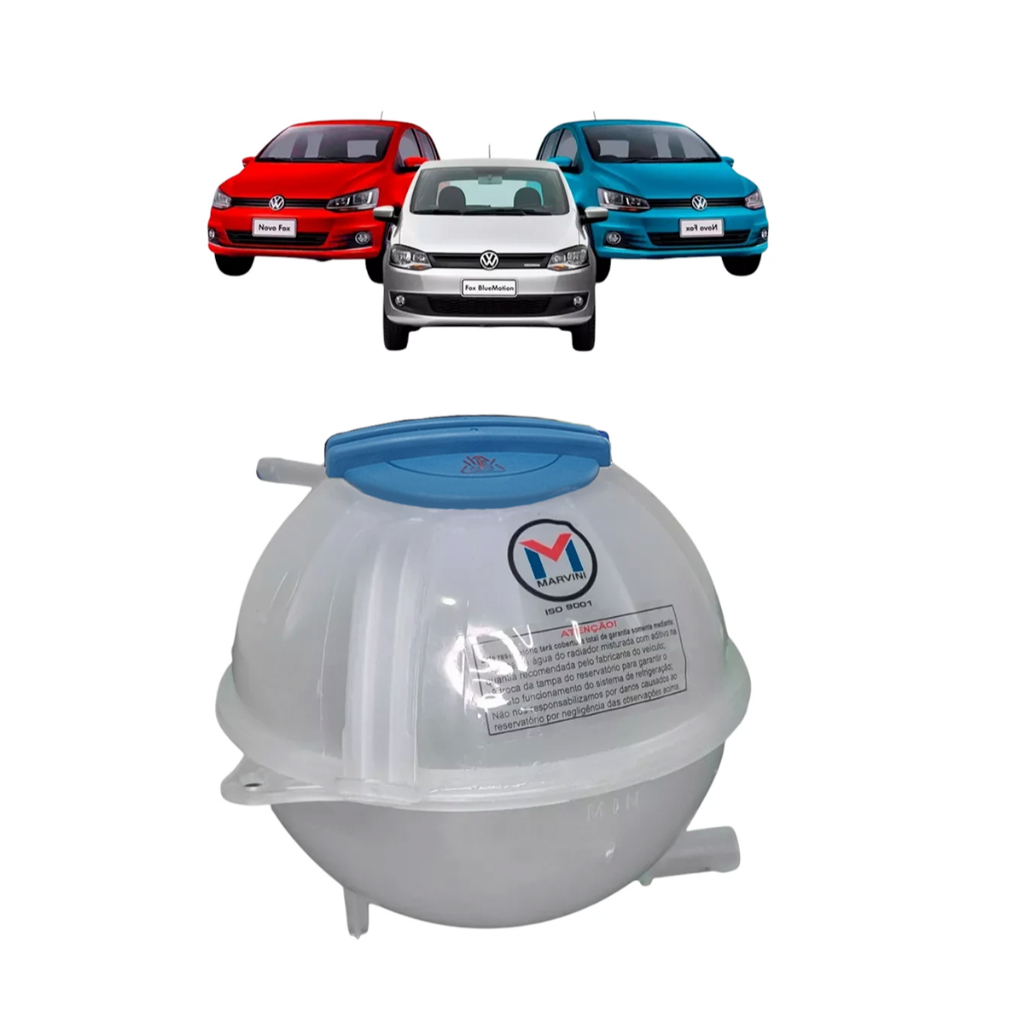 Reservatorio De Agua Radiador Vw Fox 2003 2004 2005 C/tampa