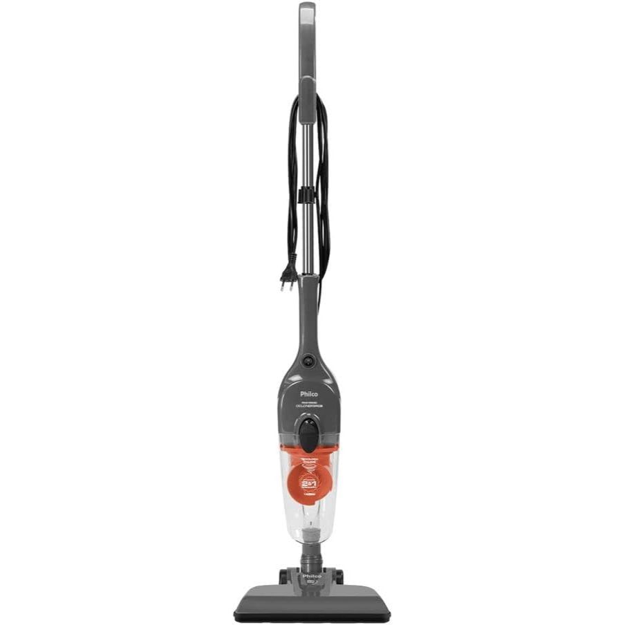 Aspirador De Pó Vertical 2 Em 1 1400w Philco Pas1550c Cor Cinza 110V