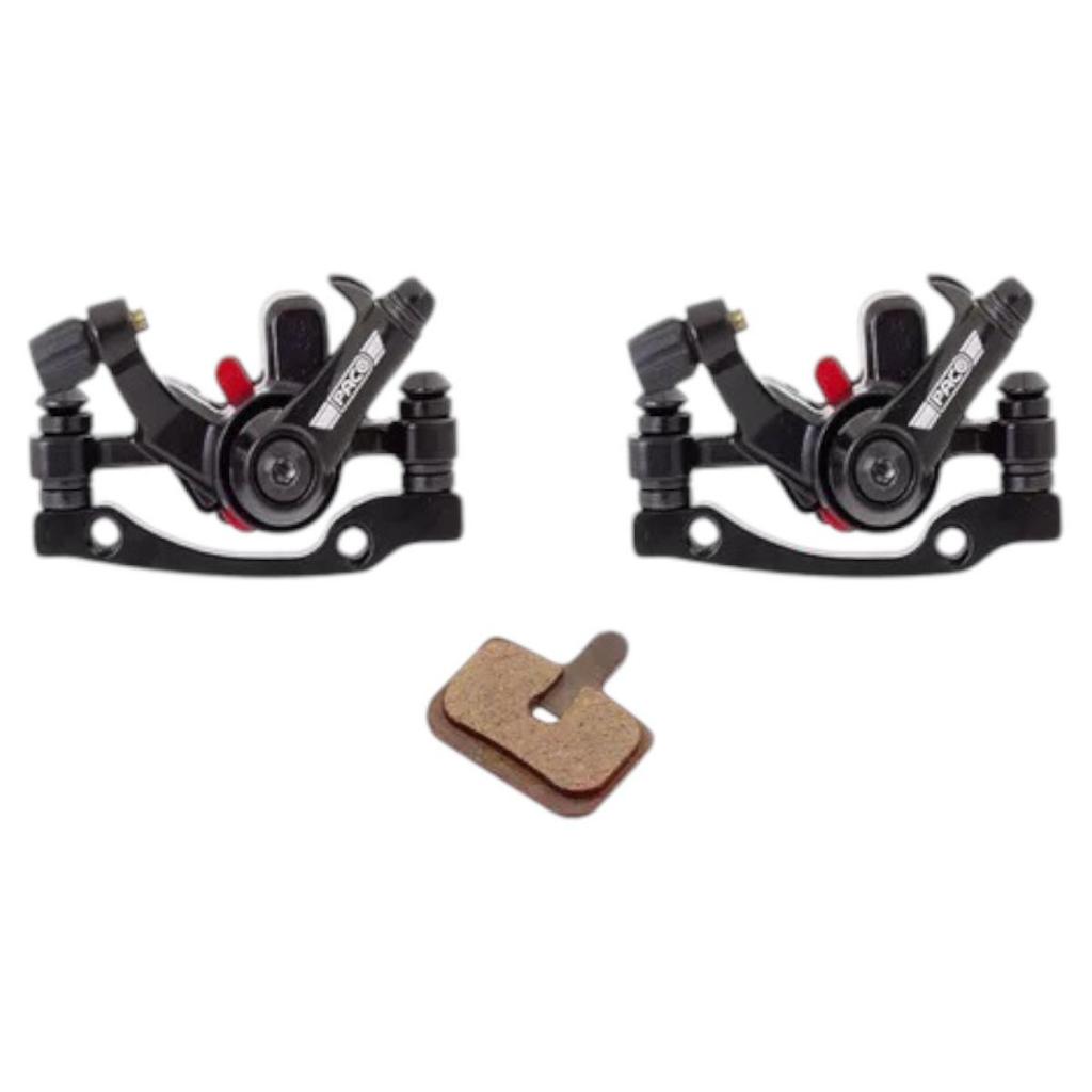 Kit 2 Pinças De Freios A Disco Mecânico Para Bicicleta 1 Par em Oferta na Shopee