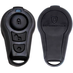 Capa Carcaça Controle Para Alarme Stetsom Fks Sistec Defendertech Microcontrol 3 Botões