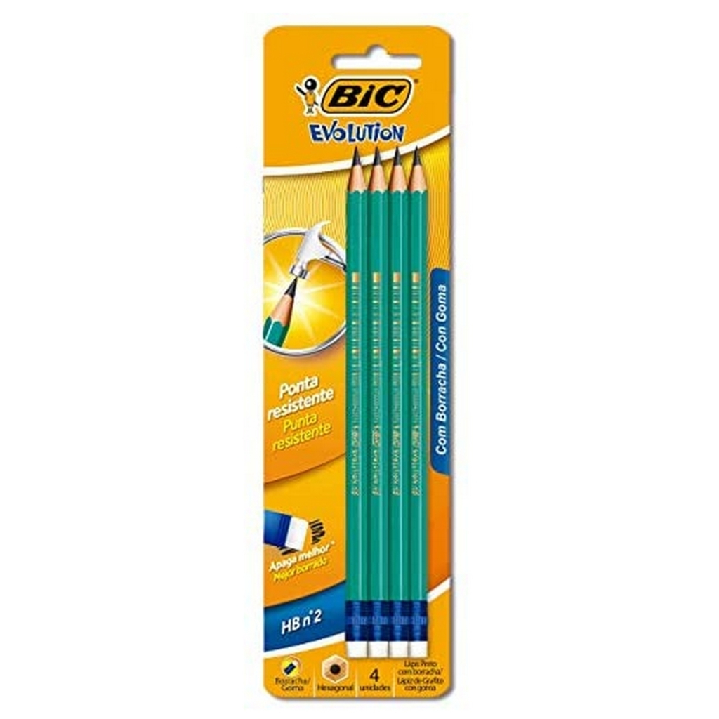 Lápis HB N.2 Evolution Bic em Oferta na Shopee