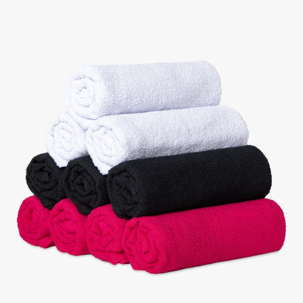 Kit 10 Toalhas Lavabo Manicure Pedicure - 100% algodão em Oferta na Shopee