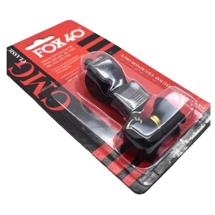 Apito Fox 40 Juiz Futebol Profissional Bocal Cordão Bola Basquete Vôlei Futsal Educador Fisico Professor Camping Bike em Oferta na Shopee