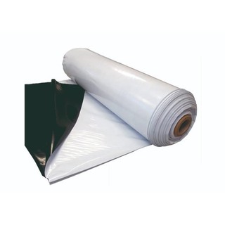 Lona dupla face preta e branca 10x18m 200 micras pronta entrega