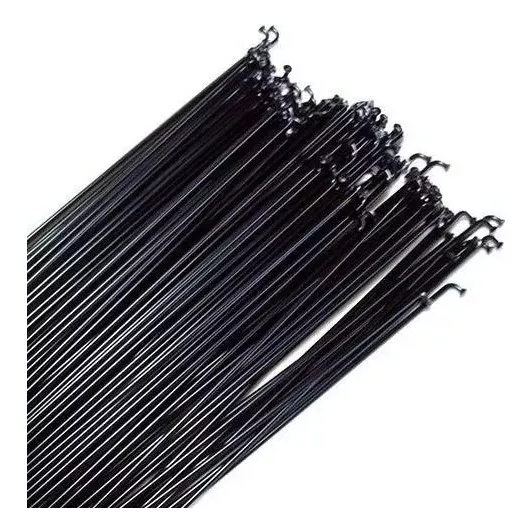 Raio Preto 185mm X 2.0 P/ Roda Bike Aro Aero 20  - 72 unidade -  Fino