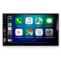 Multimídia 7 Pol Usb Bt Apple Car Play Android Auto Sem Fio