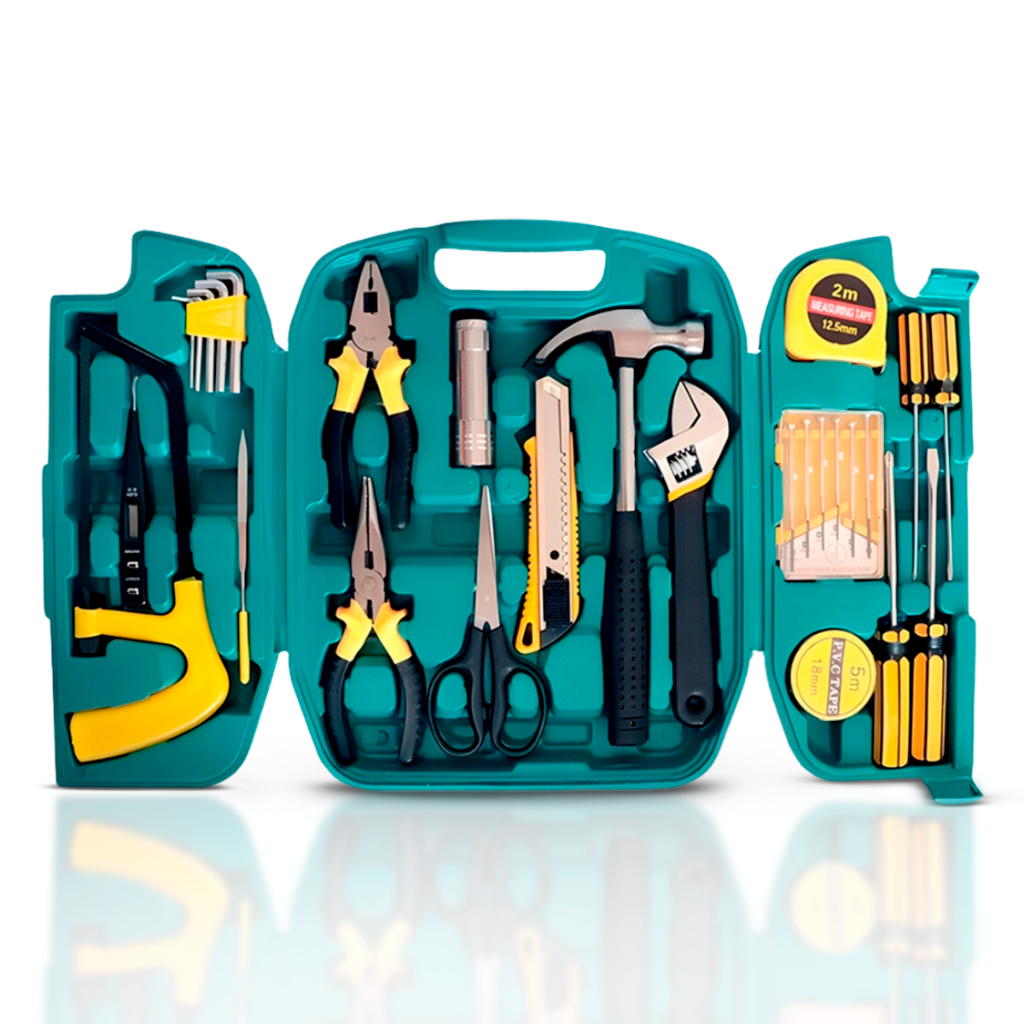Kit de Ferramentas 27 Peças - Maleta Completa para Reparos e Manutenção