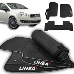 Tapete Acessório Carro Linea 2013 2014 2015 2016 Emborrachado Personalizado Linha Luxo