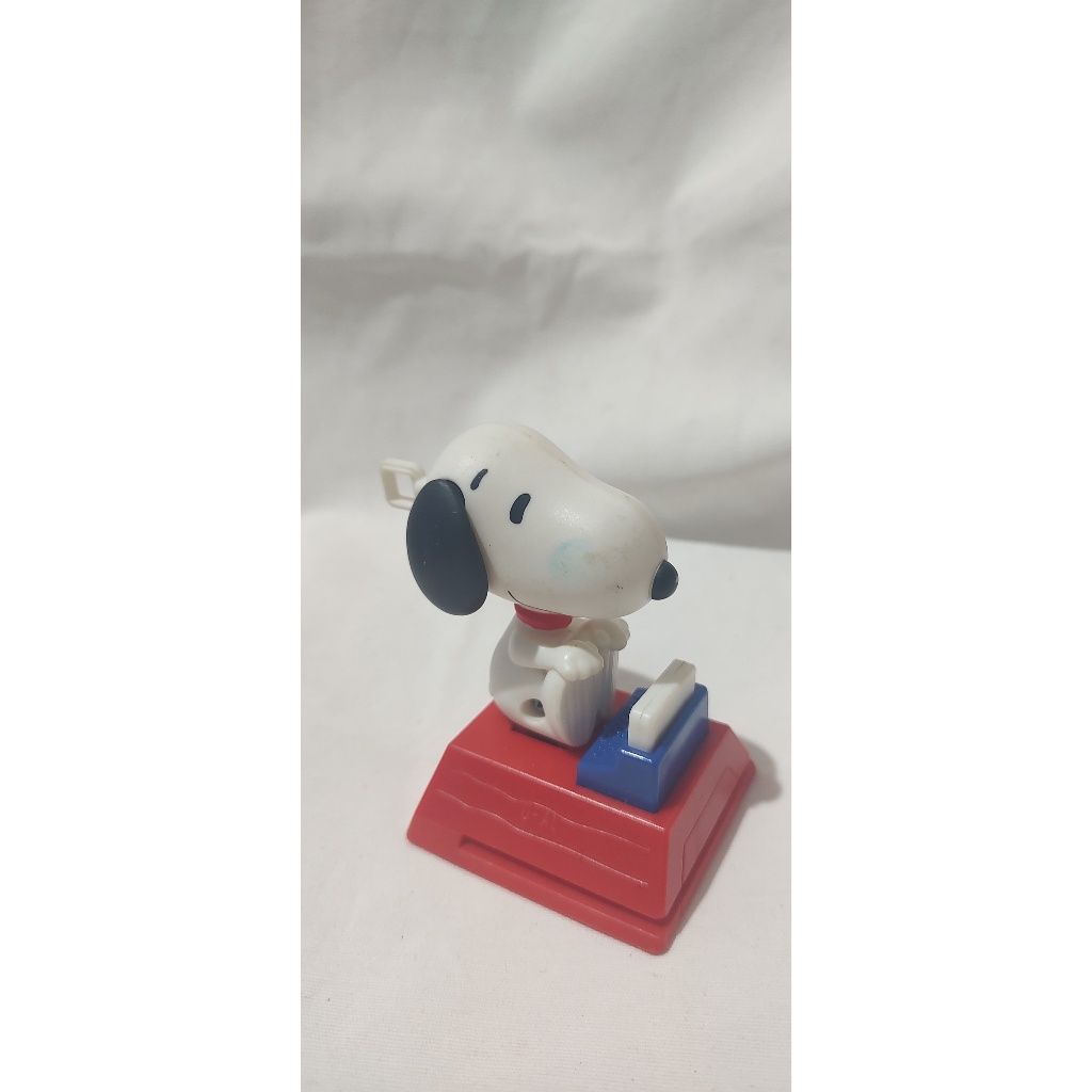 Boneco Snoopy Escritor - 9cm Mc Donald's