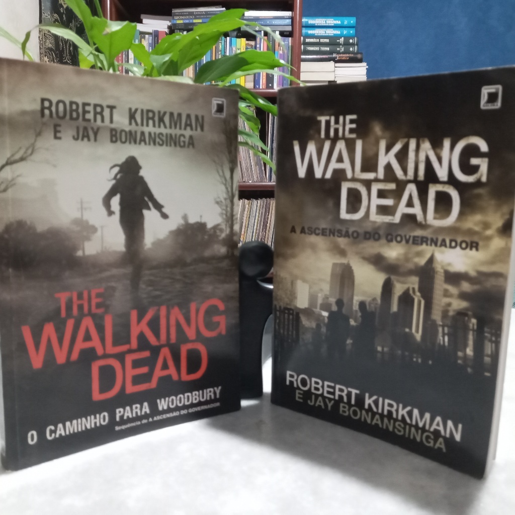 Livro: The Walking Dead: livro 1 e livro 2 - Robert Kirkman e Jay Bonansinga (leia a descrição)