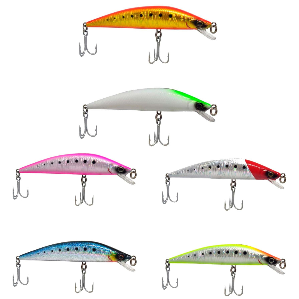 Kit 2 Iscas Artificiais Inna 140 Sinking (14cm 38g). Original Marine Sports