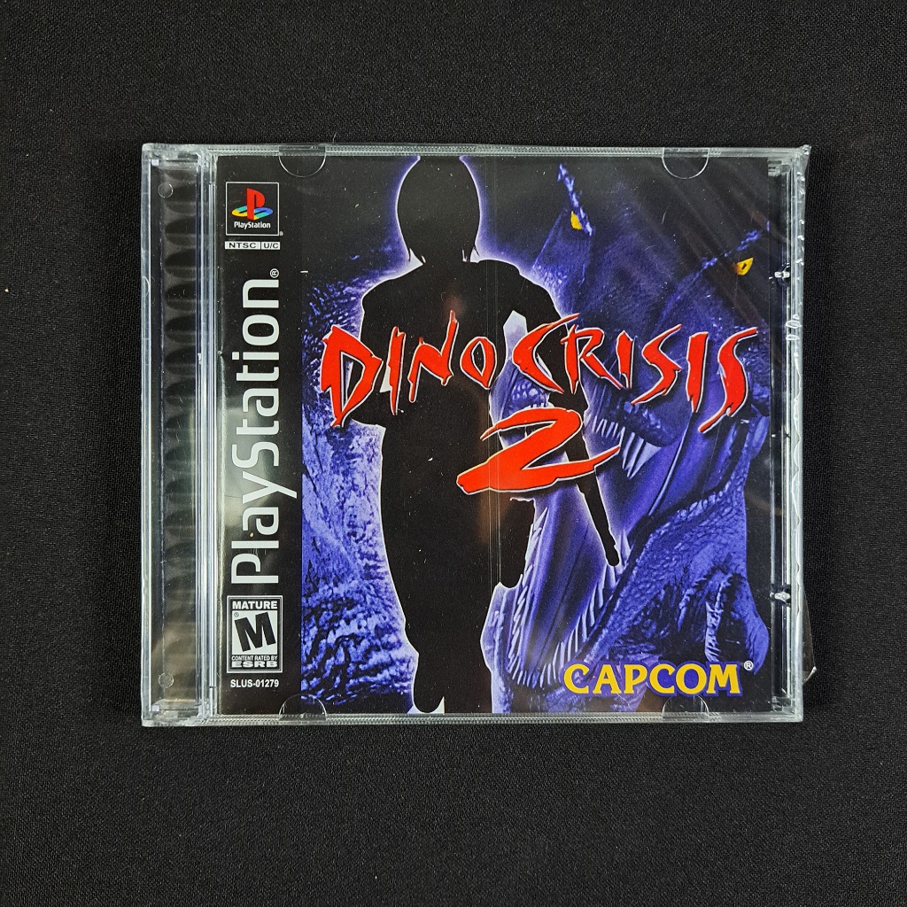 Dino Crisis 2 Prensado. Cd Mídia Prata Novo e Lacrado. Ps1, Playstation 1 - Jogo industrial. Não é Patch.
