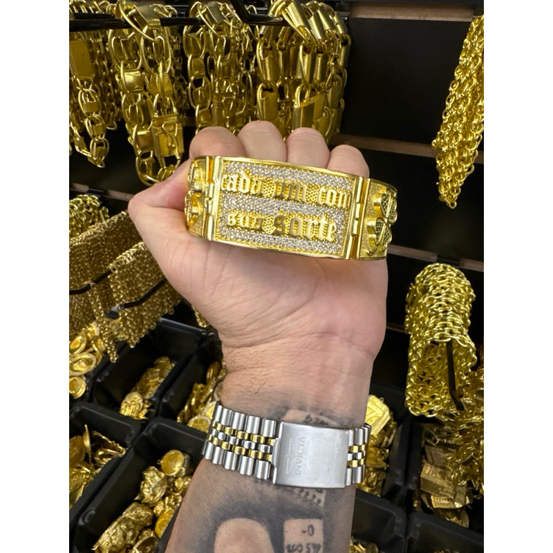 ￼PULSEIRA BRACELETE SANTA CEIA JESUS, 100% MOEDA ANTIGA, SEMI JOIAS, OURO, ACESSÓRIOS DE MODA