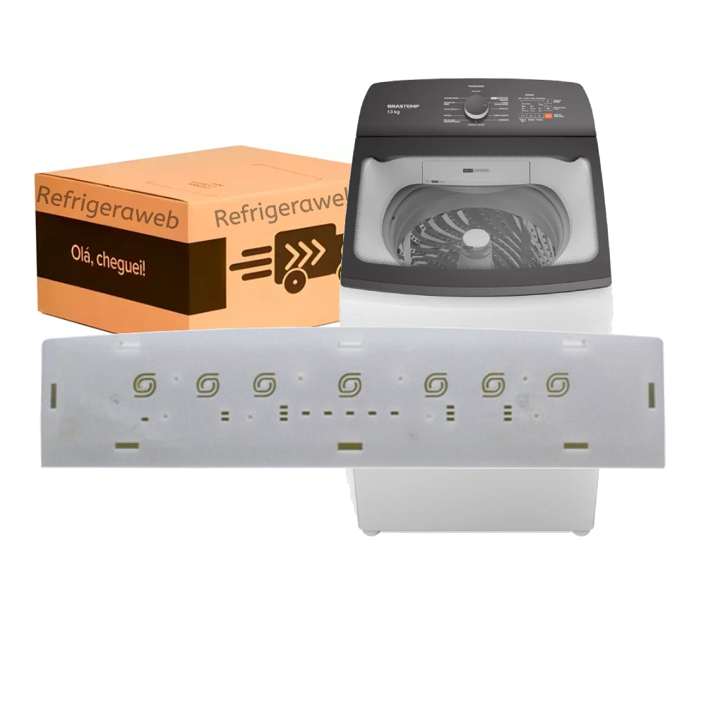 Suporte Placa Lavadora Compativel Brastemp Bwq Bwf Bwm 326004792