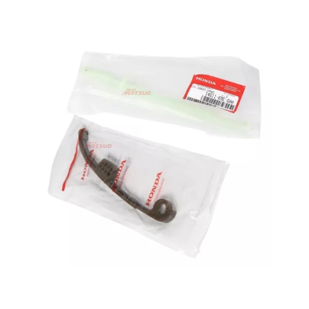 Kit Tensor + Guia Corrente Comando Cg Titan 160 fan160 Start 160 Cargo 160 Bros 160 xre190 original em Oferta na Shopee