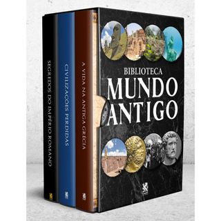 Biblioteca Mundo Antigo - Box com 3 Livros em Oferta na Shopee