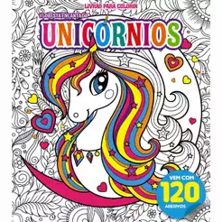 Floresta Encantada Livrão para Colorir
