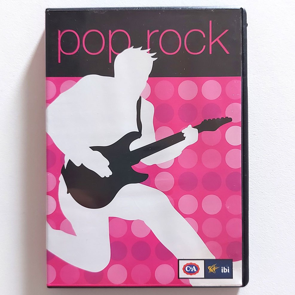 Dvd Pop Rock C&A IBI Capital Cidade Negra Jota Quest Skank Titãs Ira Lulu Santos