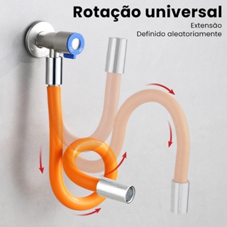 Mangueira Flexível de Silicone Extensora de Torneira 20/30/50 cm KGOLD em Oferta na Shopee